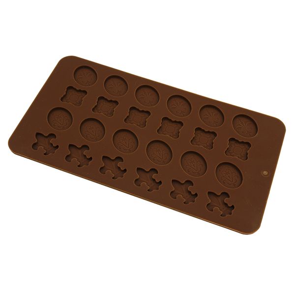 Силіконова форма для шоколаду і карамелі Камея 1886 фото