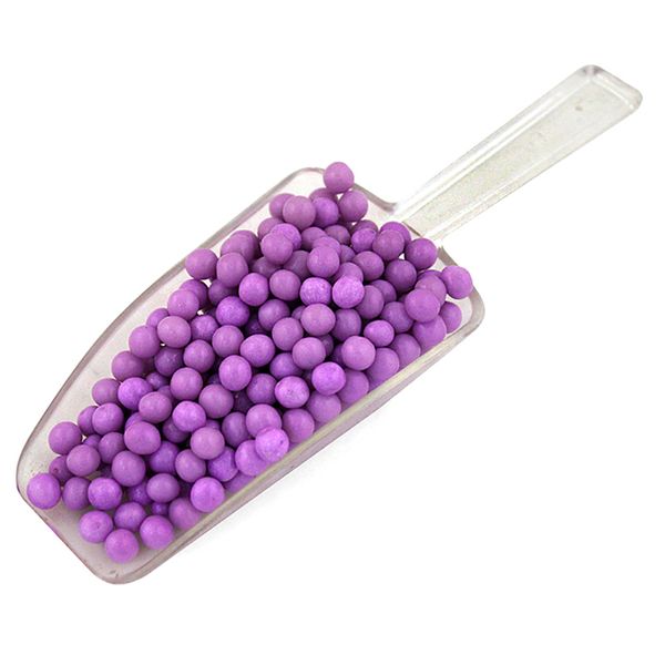 Шарики перламутровые фиолетовые 5мм (50гр) 28046 фото