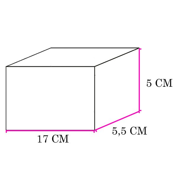 Коробка-футляр Macarons Светло-желтая 17х5,5х5см (5шт) lp60::3 фото