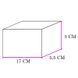 Коробка-футляр Macarons Світло-жовта 17х5,5х5см (5шт): Сервірування та пакування