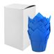 Набор форм для кексов Тюльпан с бортом Синий, 20шт: Формы для выпечки