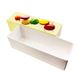 Коробка-футляр Macarons Світло-жовта 17х5,5х5см (5шт): Сервірування та пакування