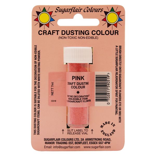 Сухий барвник Sugarflair Рожевий (Pink) F101 фото