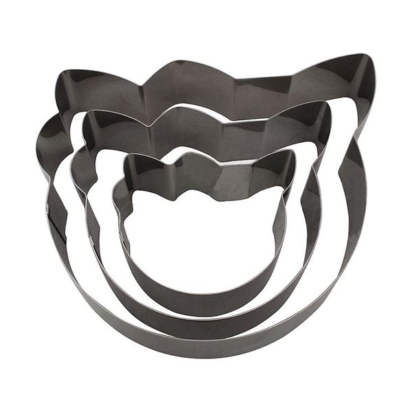 Набір універсальних металевих форм Кітті (3шт) 3039/1235 фото
