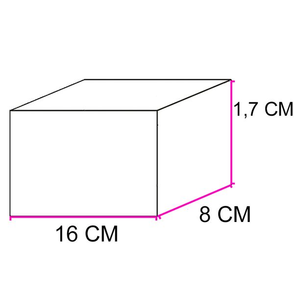 Коробка для плитки шоколаду Рожева (5шт) lp42::2 фото