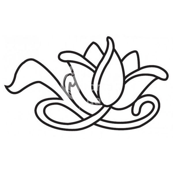 Печворк Тюльпан Модерн Арт Нуво Art Nouveau фото