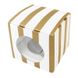 Коробка для капкейков 1шт Полосатая (5шт): Сервировка и упаковка