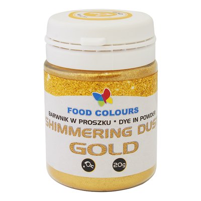 Пищевой краситель-глиттер Food Colours Gold, 20гр WS-P-155 фото