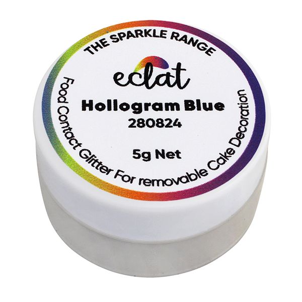 Блёстки Eclat Hologram Blue 280824 фото