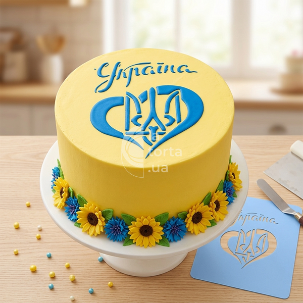 Трафарет для пряників Україна Т040-1012 фото