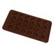 Силіконова форма для шоколаду і карамелі Листя асорті: Форми для випікання