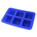Силиконовая форма для кексов Рифленый квадрат: Формы для выпечки
