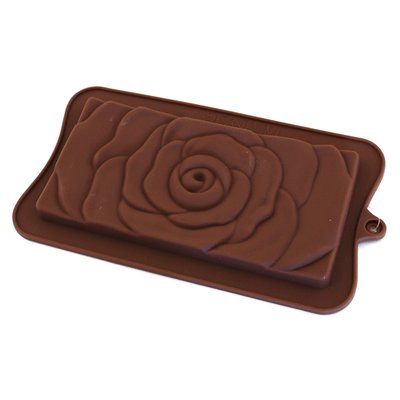 Силіконова форма для шоколаду і карамелі Троянда 3651 фото