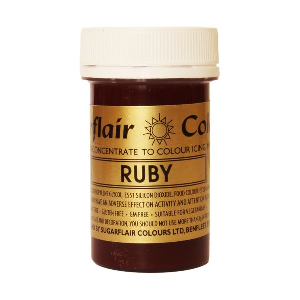 Гелевый краситель Sugarflair Рубин (Ruby) A115 фото