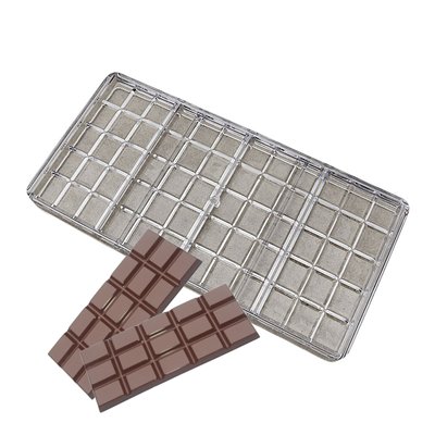 Полікарбонатна форма для шоколаду Шоколадна плитка 652-10/1368 фото