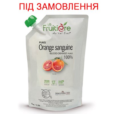 Пюре из красного апельсина La Fruitière без добавления сахара, 1кг 3011040000 фото