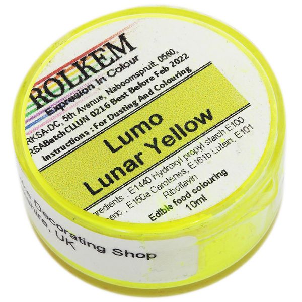 Сухий барвник Rolkem Lumo Lunar Yellow 10CLLUN фото