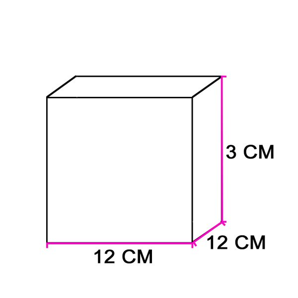 Коробка для пряників 12х12 см з вікном Вишивка (5шт) 822::21 фото