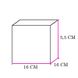 Коробка для моти 16x16x5,5см (5шт): Сервировка и упаковка