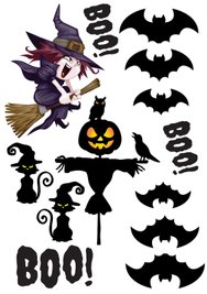 Цукрова картинка Halloween Відьма 20x30см 028028/pr553 фото