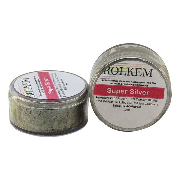 Пищевой краситель Rolkem Super Silver 10SUSLV фото