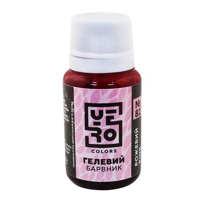 Гелевый краситель YERO Розовый 82G1 фото