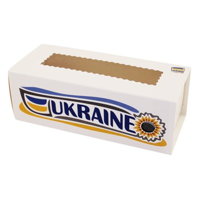 Коробка для макаронс 14х6см Ukraine (5шт) 835::10 фото