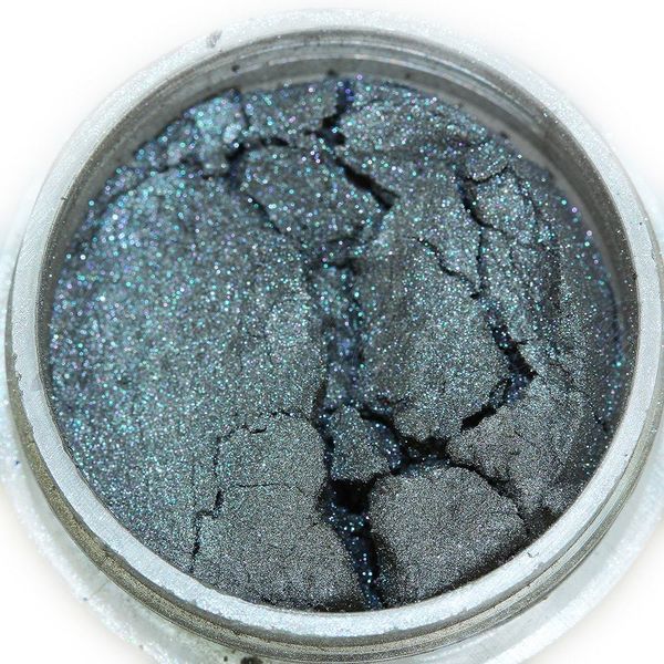 Блестящий порошок Rainbow Тёмно-серебряный металлик RD1-051 фото