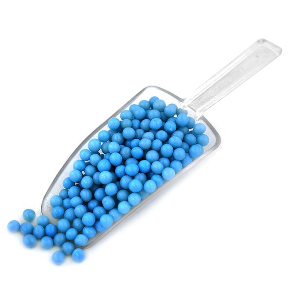Кульки перламутрові блакитні 5мм (50гр) 28044 фото