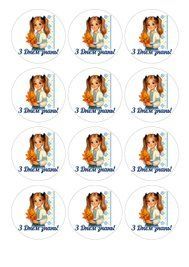 Вафельна картинка З Днем знань (дівчинка) №2 20х30см 027027/pr716 фото