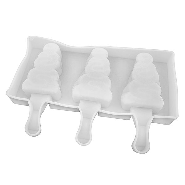 Силиконовая форма для мороженого Эскимо Завитки УЦЕНКА (-30%) 2939U фото