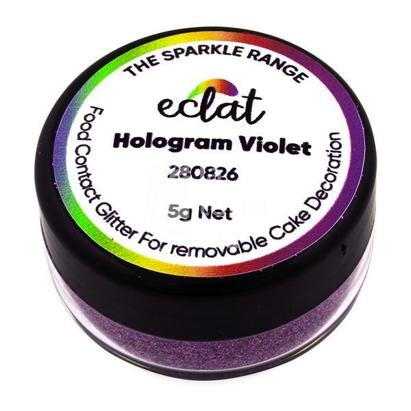 Блискітки Eclat Hologram Violet 280826 фото