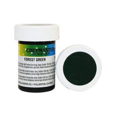 Гель-фарба Base Color Chefmaster Forest Green, 28гр 7328 фото