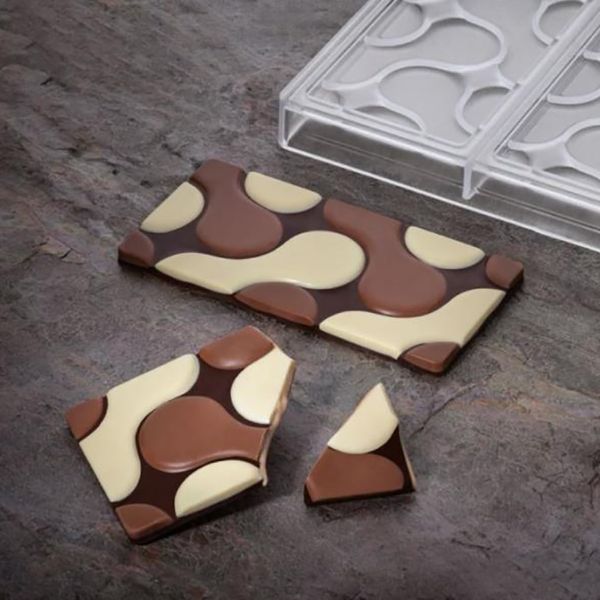 Поликарбонатная форма для шоколада Pavoni Флоу (под заказ) PC5007 фото