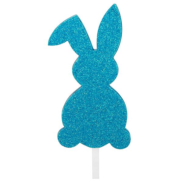 Топпер Пасхальный кролик голубой Т023::1 фото