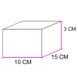 Коробка для пряників 10х15см з вікном Крафт (5шт): Сервірування та пакування