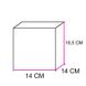 Коробка для паски кольорова 14х14х18,5см (5шт): Сервірування та пакування