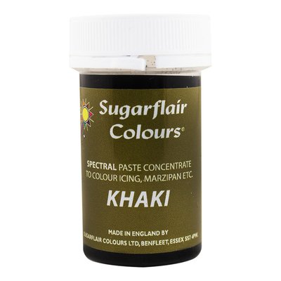 Гелевый краситель Sugarflair Хаки (Khaki) A130 фото