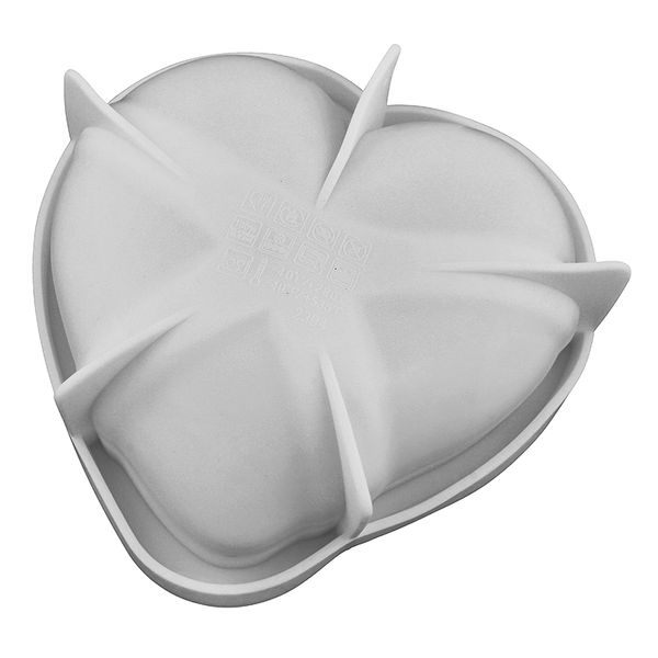 Силіконова форма для євро-десертів Солодке серце 2394 фото
