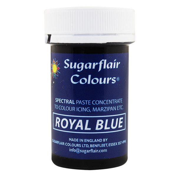 Гелевий барвник Sugarflair Королівський синій (Royal blue) A135 фото