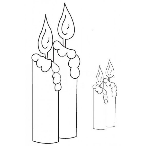 Печворк Свічки Candles фото