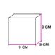 Коробка для капкейків 1шт Біла з вікном (квадрат) (5шт): Сервірування та пакування
