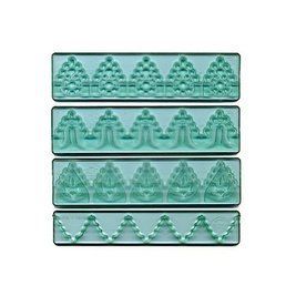 Пластиковий бордюр для мережив Textured Lace Set 3 фото