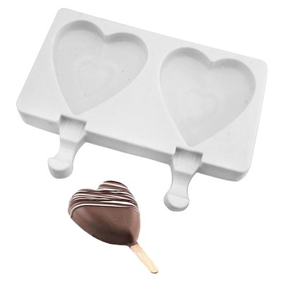 Силиконовая форма для мороженого Сердце 2624 фото
