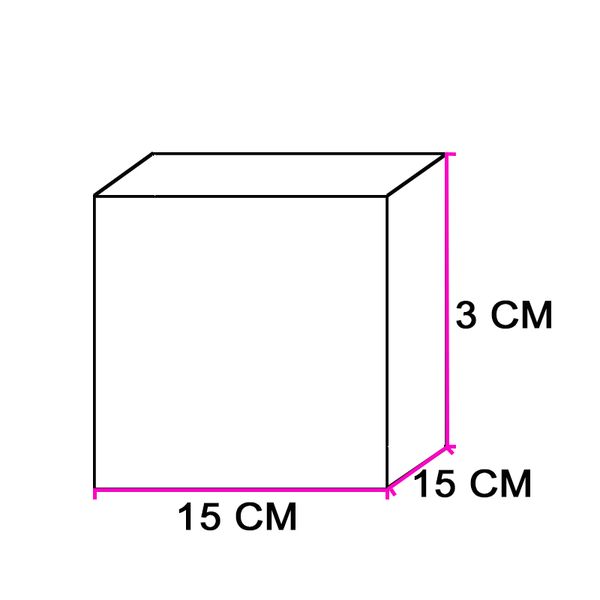 Коробка для пряников 15х15см с окном Фиолетовая сказка (5шт) 927 фото