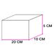 Коробка для макаронс, пряників з вікном 20х10х5см Рожева в горошок (5шт): Сервірування та пакування