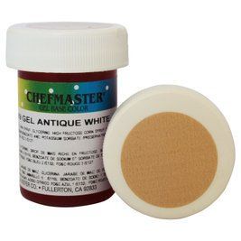 Гель-краска Base Color Chefmaster Gel Ivory, 28гр 7337 фото