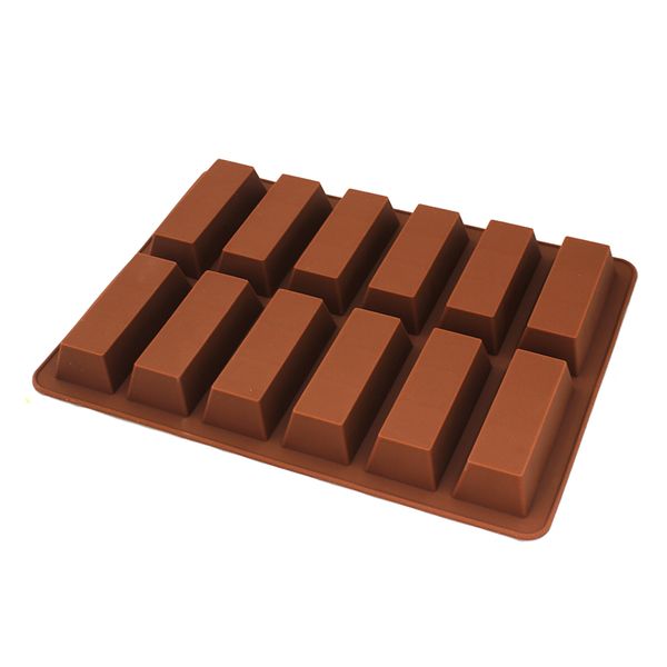 Силіконова форма Шоколадний батончик 2637/1182 фото