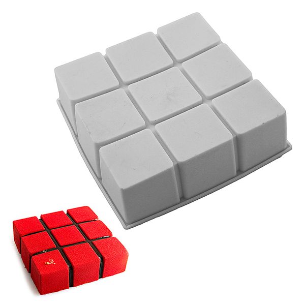 Силиконовая форма для евро-десертов Rubic 681 фото