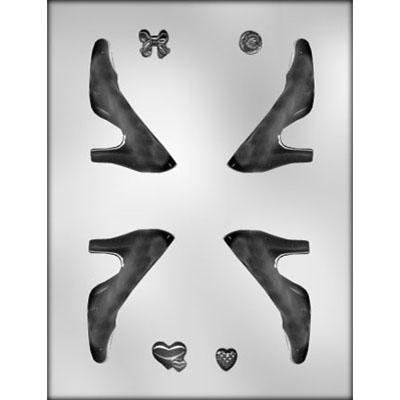 Молд 3D Жіноча туфелька 90-13751  фото